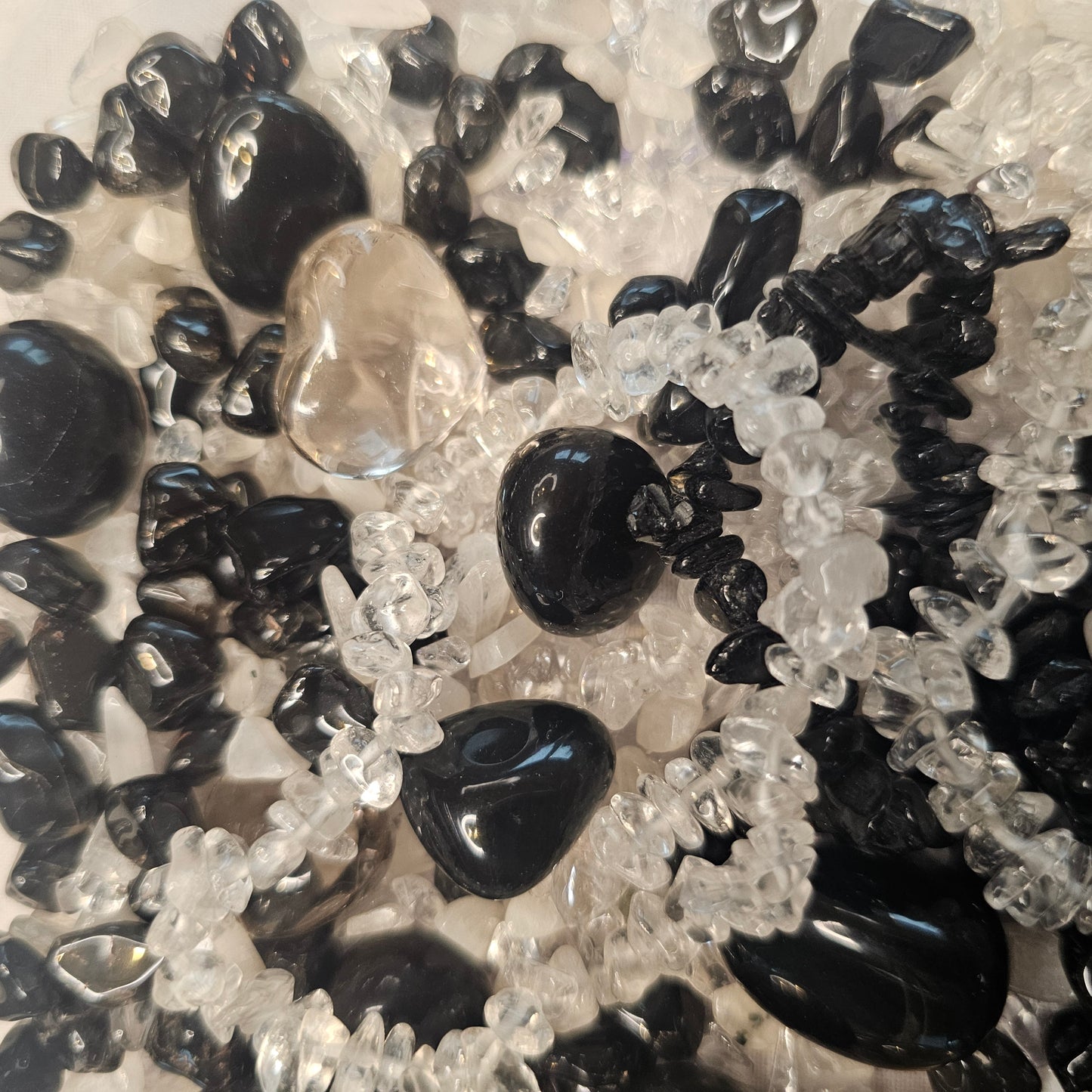 Black & White - konfetti