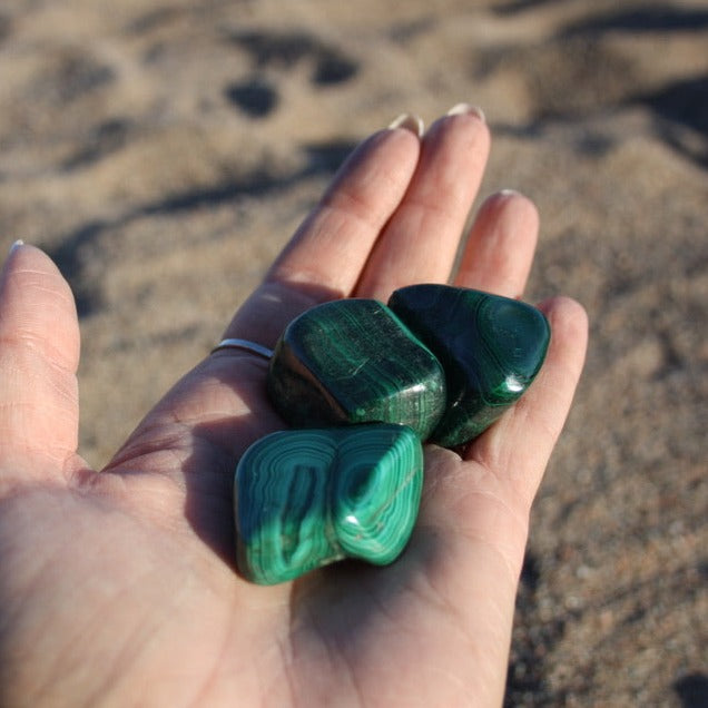 Malakiitti EXTRA, hiottu